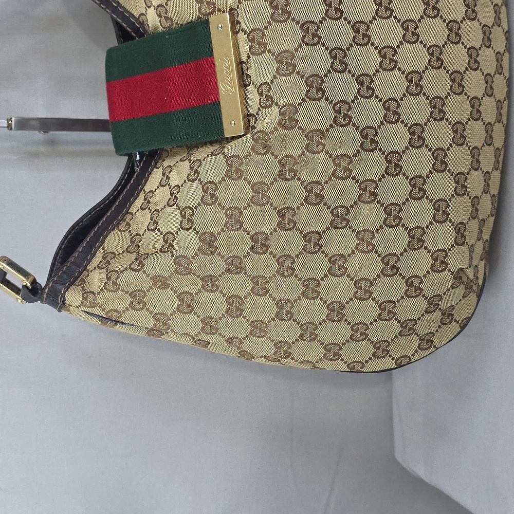 ✨️GUCCI GG Canvas Web New Ladies Hobo Bag - Picture 3 of 16
